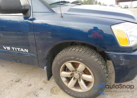2008 Nissan Titan Se из США, поврежденный, VIN 1N6BA07D98N341794